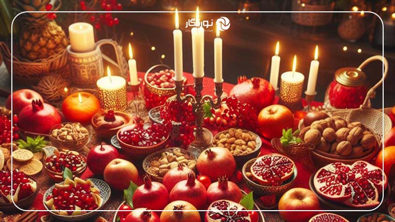 طراحی دکور با استفاده از نورهای LED و گوی‌های رنگی