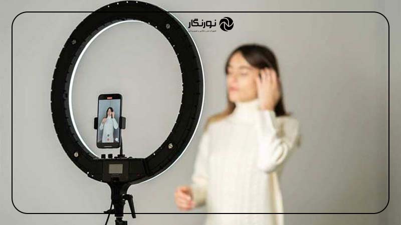 قیمت رینگ لایت آرایشگاهی