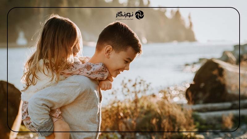 هماهنگی اعضای خانواده برای عکاسی