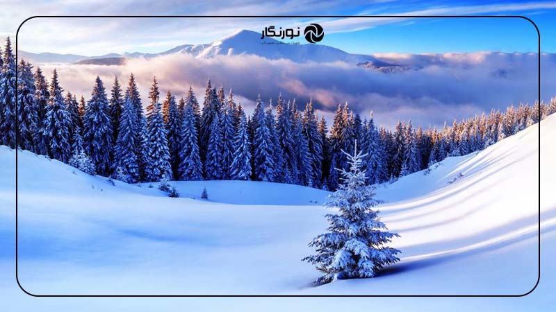 چگونه ترکیب‌بندی منحصربه‌فردی برای مناظر برفی داشته باشیم؟
