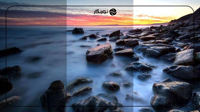 استفاده از سه عکس با نوردهی مختلف