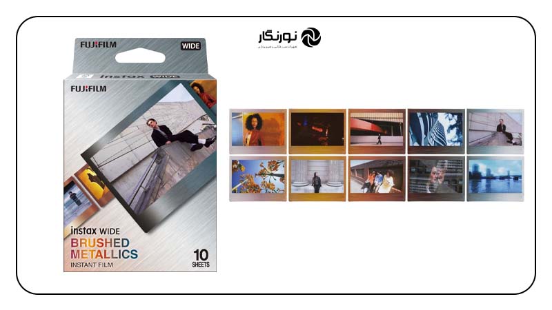 کاغذ فیلم جدید متالیک برای Instax Wide