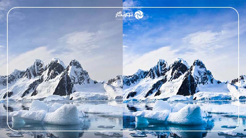 تست تنظیمات جبران نوردهی در فرمت RAW