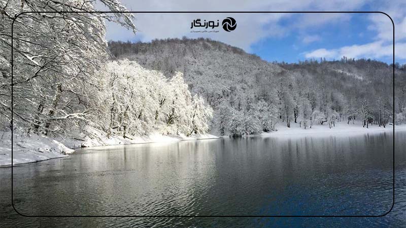 دریاچه یخ‌زده چورت، ایران