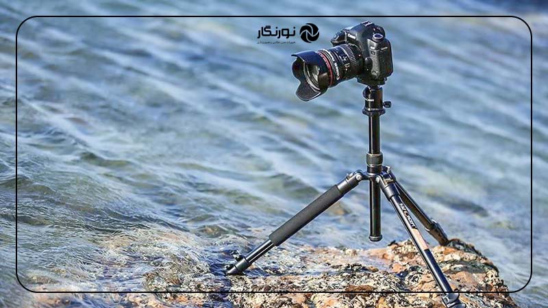 استفاده از سه‌پایه برای ثبات دوربین