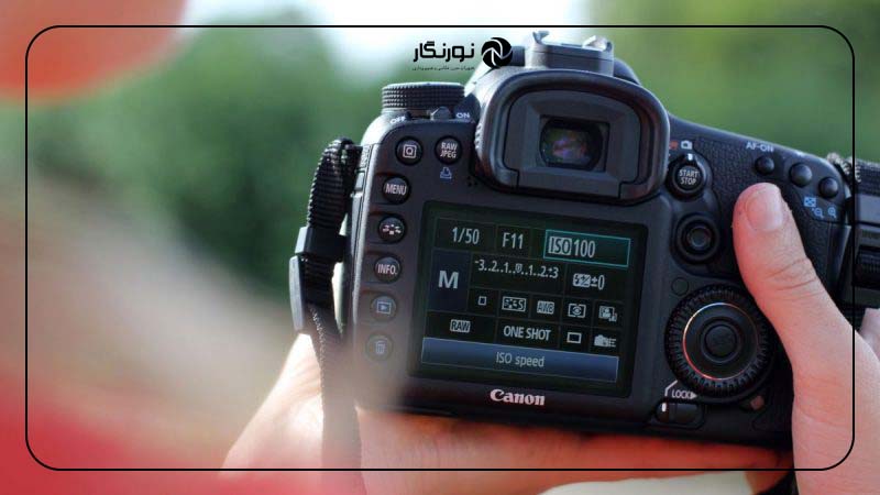 تنظیم ایزو دستی وقدرت فلاش