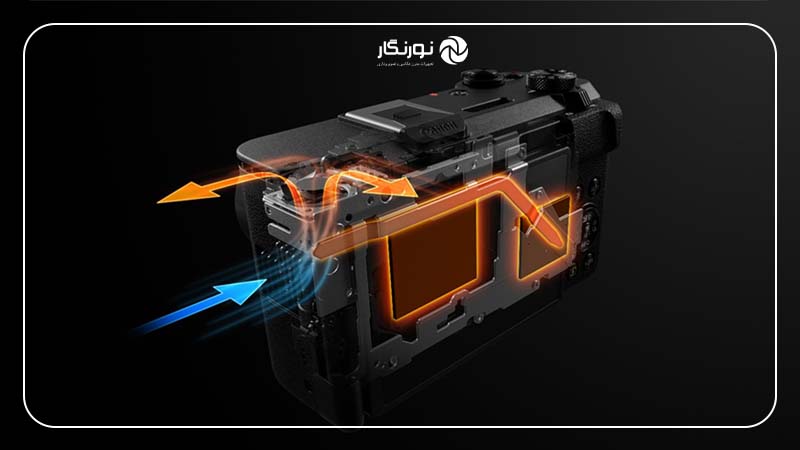 سنسور بزرگ و طراحی ویژه برای فیلمبرداری