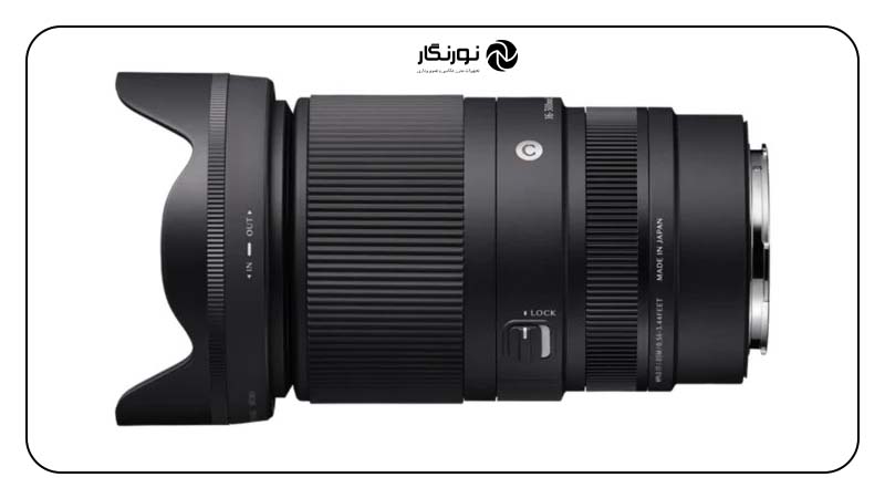 مشخصات فنی و ساختار لنز