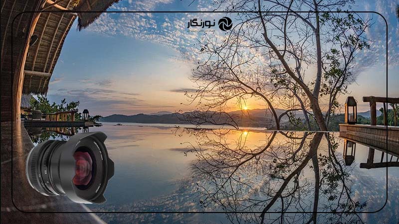 لنزهای الترا واید با زاویه دید بسیار وسیع