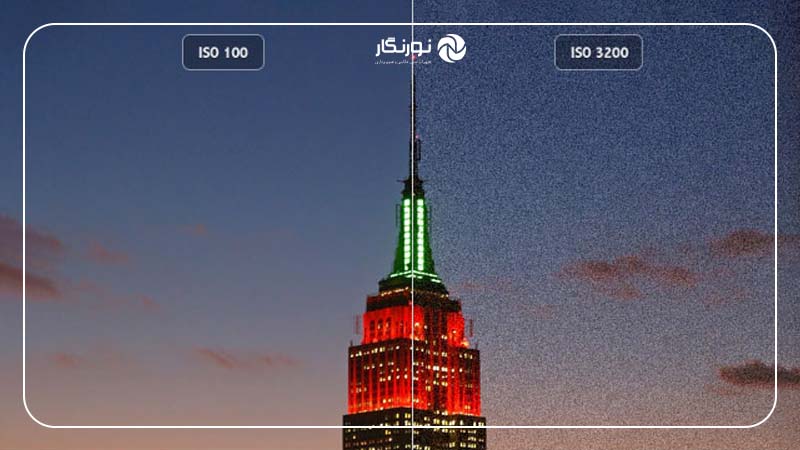 تاثیر ایزو روی نویز دیجیتال