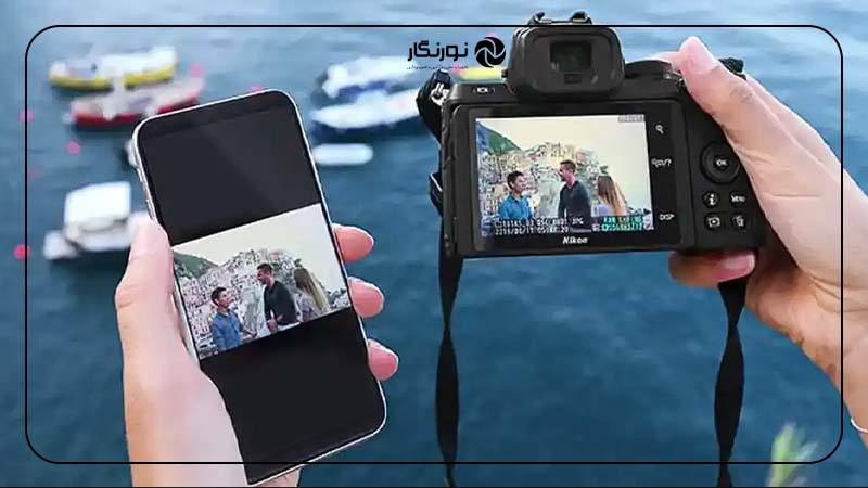 دسترس‌پذیری و مشاهده تصاویر در گوشی هوشمند