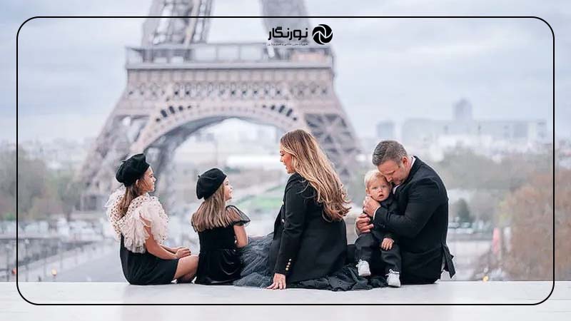 عکس دسته جمعی در کنار مقصد دیدنی