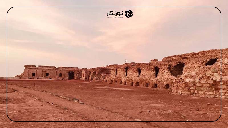 قلعه پرتغالی‌ها: ترکیب معماری و نور غروب