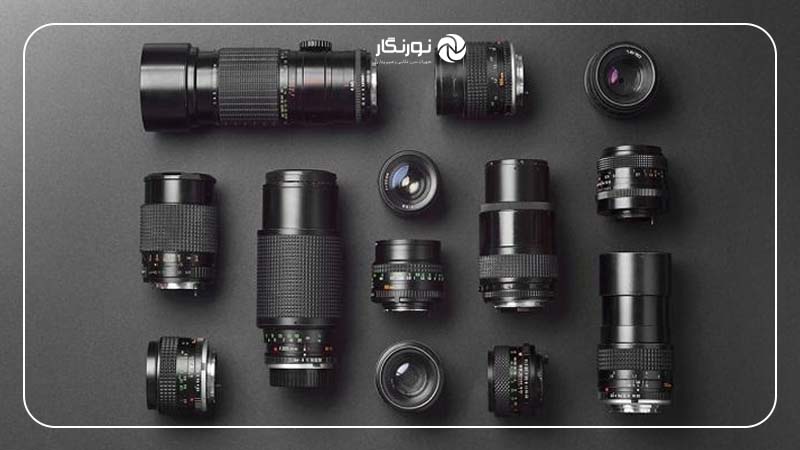 مجموعه‌ای متنوع از لنزها