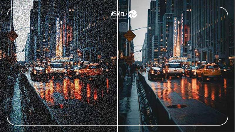 چه چیزی باعث نویز در عکاسی می‌شود؟