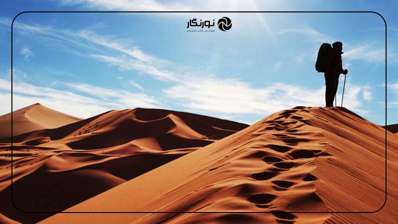 کویر و طبیعت اطراف کاشان
