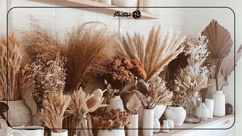 گل‌های خشک شده