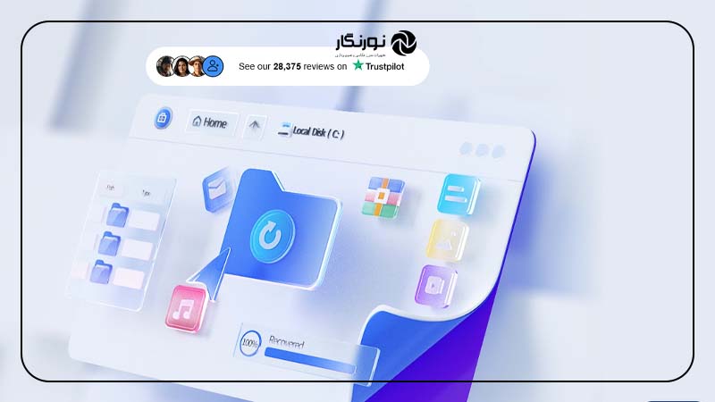 آموزش ریکاوری فیلم با نرم‌افزار Ease US Data Recovery Wizard