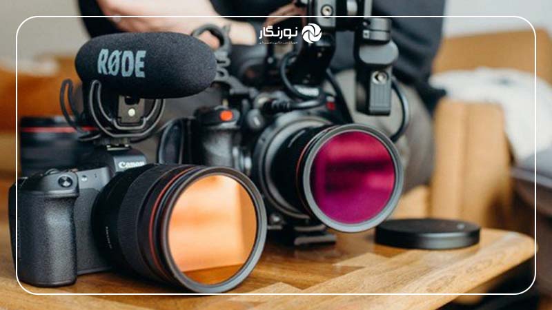 استفاده از فیلتر ND