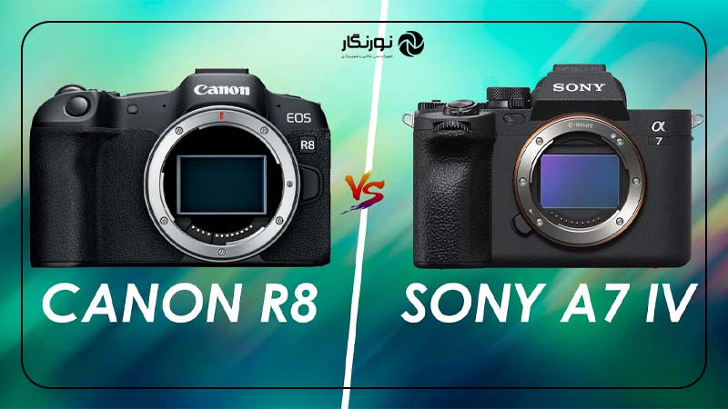 معرفی Canon EOS R8 و Sony A7 IV