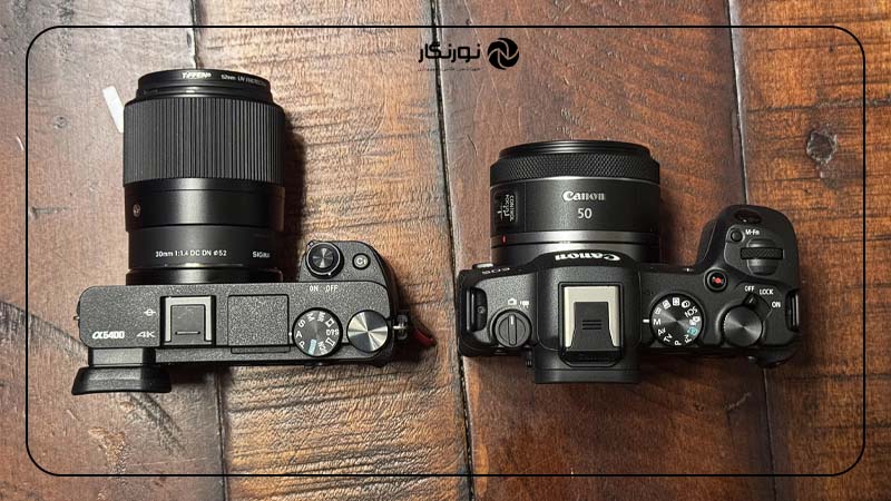 معرفی کلی دوربین Canon EOS R7 و دوربین Sony A6400