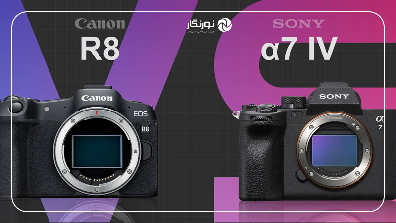 مقایسه مشخصات فنی R8 و A7 IV در یک نگاه