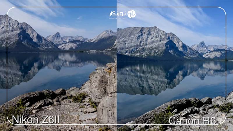 مقایسه کیفیت تصویر