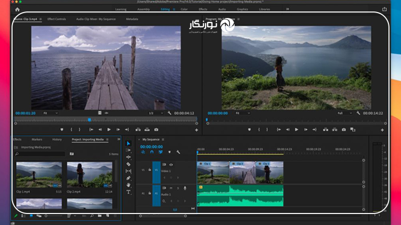 مقایسه بهترین نرمافزارهای ساخت ویدیو آموزشی؛Adobe Premiere Pro
