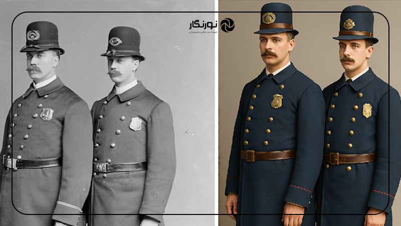 بازسازی تصویر آسیبدیده یا قدیمی