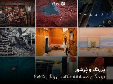 پررنگ و پُرشور: برندگان مسابقه عکاسی رنگی ۲۰۲۵