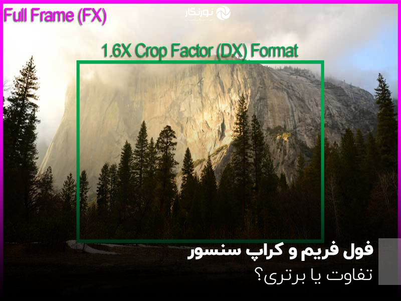 فول فریم و کراپ سنسور؛ تفاوت یا برتری؟