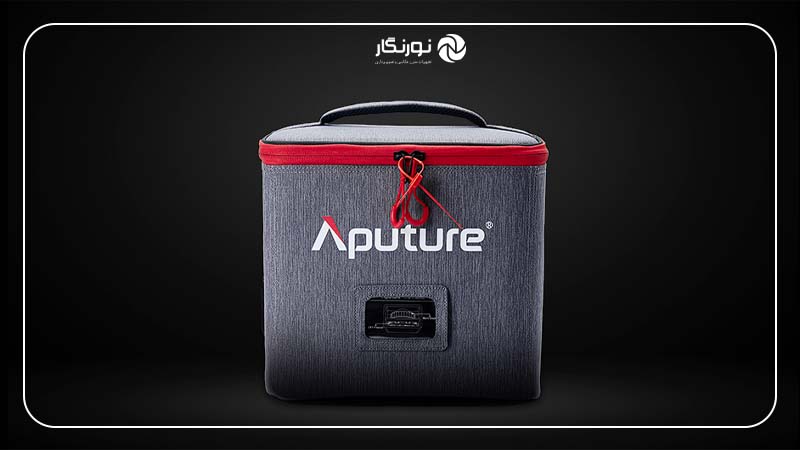معرفی Aputure STORM 400x: بسته‌بندی و حمل آسان