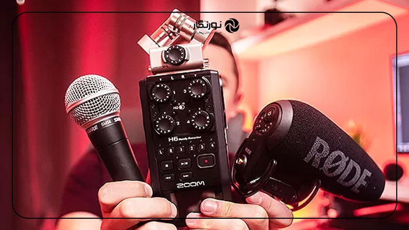 فیلمبرداری با دوربینهای DSLR و بدون آینه؛ میکروفن و هدفون