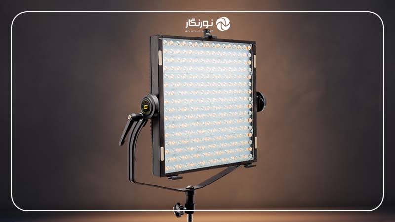 بهترین نورها برای ضبط ویدیو پادکست؛ Genaray Bright Beast 1x1