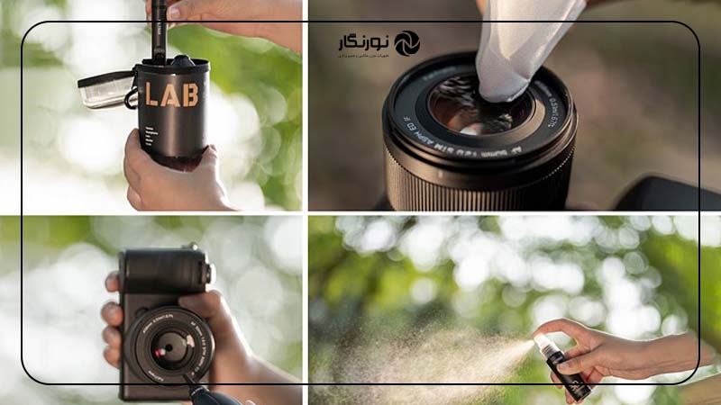 محتویات کیت تمیزکننده لنز Viltrox