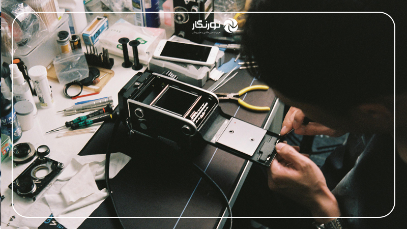 روند تعمیر دوربین در نورنگار