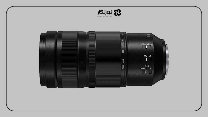 طراحی اپتیکی و کیفیت ساخت لنز Panasonic Lumix S 100-500mm