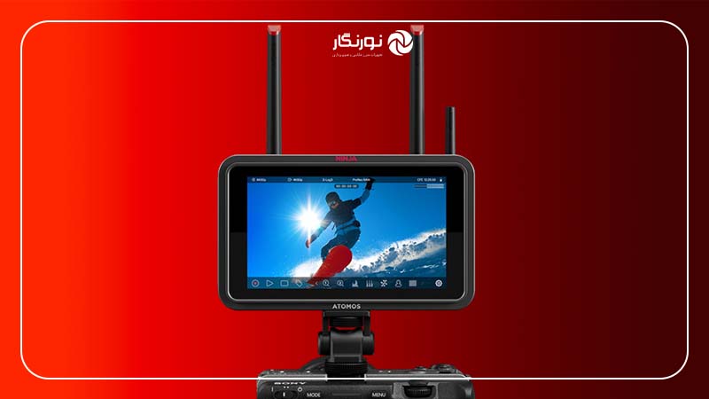 محتویات داخل جعبه Atomos Ninja TX
