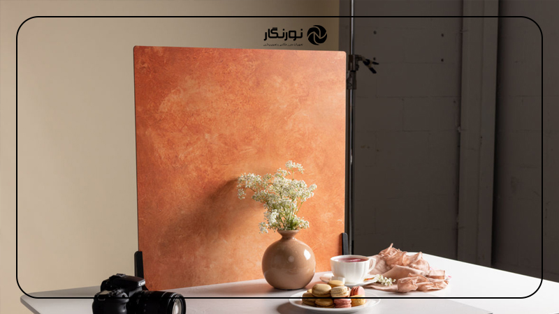 همخوانی بکدراپ عکاسی با تجهیزات نورپردازی و استند