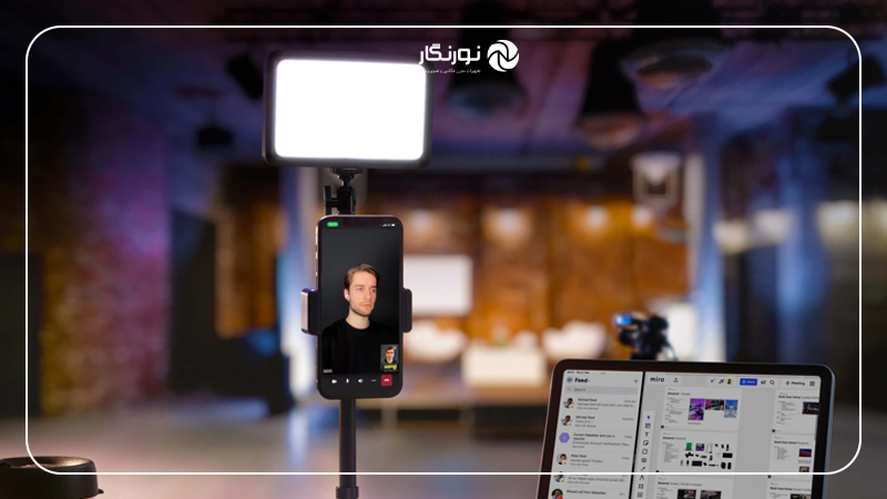 سیستم نورپردازی LED قابل حمل: Aputure Amaran 200d / Elgato Key Light Air