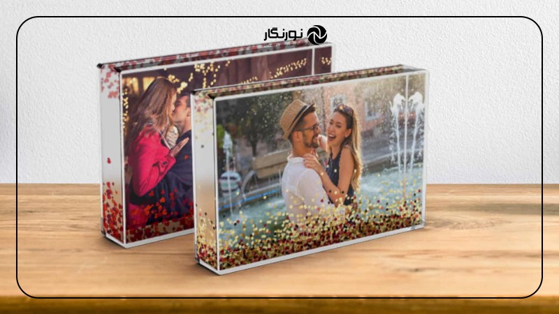 نحوه طراحی و ساخت صفحات آلبوم عکس زمستانی