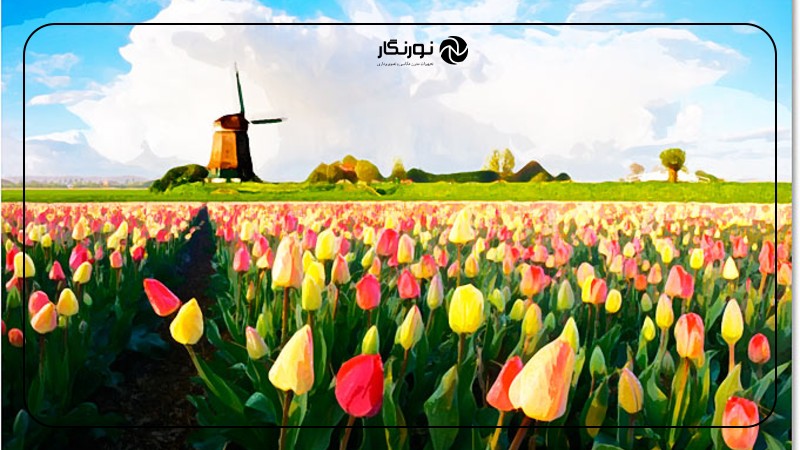 ایجاد افکت آبرنگ در فتوشاپ: راهنمای جامع 2025