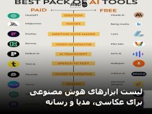 لیست ابزارهای هوش مصنوعی