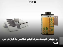 آیا جهش قیمت نقره، فیلم عکاسی را گران‌تر می‌کند؟