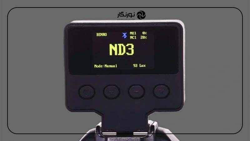 فیلتر ND متغیر الکترونیکی Benro NE1؛ تنظیم خودکار قدرت نور