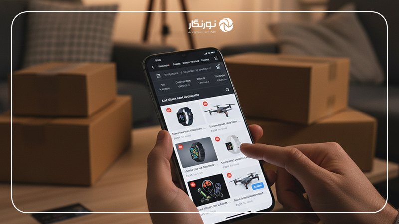 فروش گجت هوشمند در مارکت پلیس نورنگار