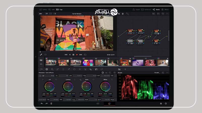 ویرایش ویدئو DaVinci Resolve