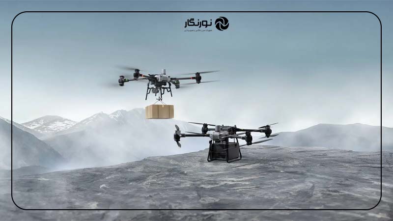 کاربردهای گسترده در صنایع مختلف DJI FlyCart 100