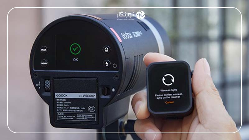 گروه‌بندی بصری با 16 رنگ مجزا Godox AD300Pro II