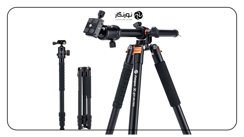 سه پایه فوتوپرو Fotopro X-Go HR Pro Tripod with Monopod and Ball Head